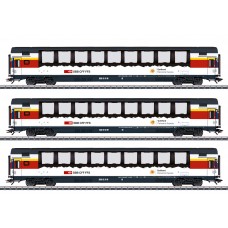 43650 "Gotthard Panorama Express" Express Train Passenger Car Set.